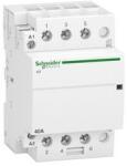 Schneider Installációs kontaktor sorolható 40A 400V AC 3-z 220-240V AC-műk 3mod Acti9 iCT Schneider - A9C20843