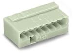WAGO Vezetékösszekötő 8-pólus 6A 100V világosszürke Micro WAGO - 243-308