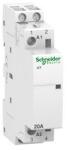 Schneider Installációs kontaktor sorolható 20A 250V AC 2-z 230-240V AC-műk 1mod Acti9 iCT Schneider - A9C22722