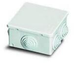 ABB Kötődoboz falonkívüli műanyag 100mm x 100mm 50mm szürke teli fedél-fedél IP55 System Pro E ABB - M008160000