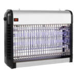  Elektromos beltéri rovarcsapda, 2x8W, fém
