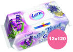 Lara Levendula törlőkendő kupakos - 12x120 db