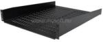 STARTECH 2U 19" rack polc (fekete) (CABSHELF22V) (CABSHELF22V)