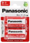 Panasonic tartós elem (d/góliát, r20, 1.5v, cink-mangán) 2db / csomag (R20RZ-2BP) - rufusz