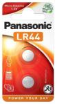 Panasonic gombelem (lr44el/2b, 1.5v, alkáli) 2db / csomag (LR44EL-2B) - rufusz