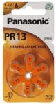 Panasonic elem (pr13l/6lb, 1.4v, cink-levegő) 6db / csomag (PR13-6LB)