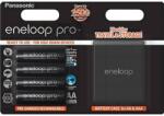 Panasonic Eneloop Pro ceruza akkumulátor (4 db, 2500 mAh, Ni-MH, AA) (BK-3HCDEC4BE)