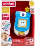 WinFun Jucarie interactiva Winfun - Telefon cu clapeta, cu lumini si sunete