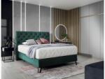 Eltap Cortina 180x200 boxspring ágy sötétzöld