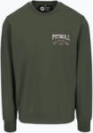 Pitbull West Coast Férfi Pitbull Troublemaker Crewneck Sweatshirt régi zöld
