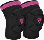 RDX K5 Hosiery Knee Foam térdvédők fekete/rózsaszín