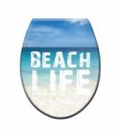 Styron MDF WC ülőke, színes, Beach Life - mintás STY-550-101 (STY-550-101)