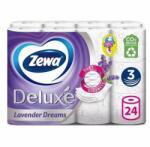 Zewa Toalettpapír 3 rétegű kistekercses 100 % cellulóz 24 tekercs/csomag Deluxe Zewa Levender Dreams (33547831) - web24