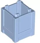 LEGO® 61780c105 - LEGO élénk világoskék konténer 2 x 2 x 2 méretű (61780c105)