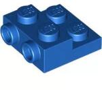 LEGO® 4304c7 - LEGO kék lap 2 x 2 x 2/3 méretű, 2 bütyökkel az oldalán, üreges aljjal (4304c7)