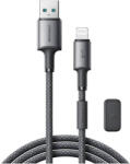 JOYROOM S-A50 Unlimited 3A USB - Lightning kábel 1.2m szürke (S-A50 L) - mione