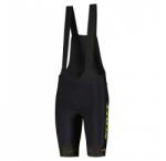 SCOTT Rövid kerékpáros nadrág kantárral - RC PRO +++ 2022 - fekete/sárga