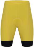 HOLOKOLO Rövid kerékpáros nadrág kantár nélkül - ELITE - fekete/sárga