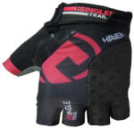 HAVEN Kerékpáros kesztyű rövid ujjal - SINGLETRAIL - fekete/rózsaszín