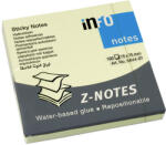  Самоз. Z листчета InfoNotes Жълт 75х75 mm 100 л (1901029-02-5644-01) - homeshop