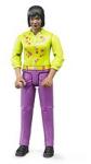 BRUDER Figura Bruder - femeie, pantaloni liliac (60403) Figurina