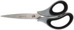 AXENT Ножица Axent Duoton 16, 5 cm гумени дръжки Черен (1940039-08-6101-01)