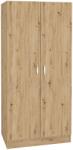 haaus Dulap Remi, 2 Usi, Stejar Artisan, 80 x 51 x 170 cm (922689)