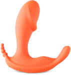 SESSO Vibrator Triple Stimulation Orange Vibrator
