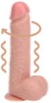 RealRock - forgó vibrátor (natúr, 20, 5 cm) - vagyaim