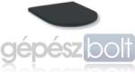 AREZZO design design ARIZONA Slim Soft Close lecsapódásgátlós WC ülőke FEKETE (AR-ASCSLIMB)