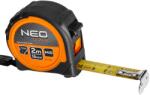 NEO TOOLS Mérőszalag 2m Mágneses Dupla Fékes 67-112-1