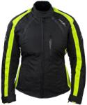 Roleff Geaca moto dama Roleff Venedig negru-galben fluo (RO981)