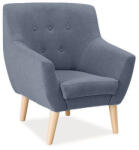  Sötétkék relaxációs fotel AMBER 1