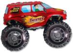 Flexmetal Monster truck fólia lufi - 60 cm, piros (901675R) - ejatekok