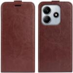  Husă rabatabilă pentru Xiaomi Redmi Note 14 5G maro