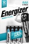 Energizer Elem, AAA mikro, 4db, ENERGIZER Max Plus (EMPAAA/NZAXP6O5/NZAXP6O1)