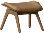 Umage A Reader sötét tölgy zsámoly barna kárpitozással 60 x 46 cm (UM-5588NC705-01)