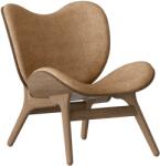 Umage Beszélgetési darab sötét tölgy fotel barna kárpitozással (UM-5700C701-01)