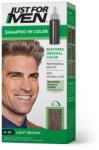 Just for Men Shampoo-In hajszínező, világos barna H-25 - hajvarazs