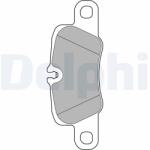 DELPHI Set placute frana DELPHI LP2237 (LP2237)