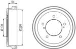 Bosch Tambur frana BOSCH 0 986 477 236 - fixbox