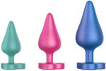 ROMP Set de Dopuri Anale din Silicon Romp Luster