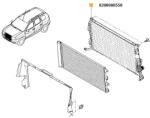 Original Renault Radiator, racire motor ORIGINAL RENAULT 8200880550 (8200880550)