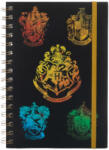  Harry Potter notesz jegyzetfüzet fekete A5