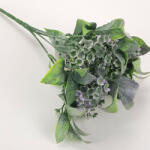  Lila korall virág csokor 2db/csomag - virágdekorációhoz és koszorúhoz