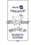 Multi 4U countryside kecsketej szappan mákos-fahéjas 100 g - delfinbuvar