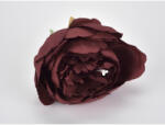  Beszúrós pünkösdi rózsa fej bordó 7cm - papelito