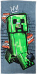 Carbotex Minecraft Metro Art Creeper fürdőlepedő, strand törölköző 70x140cm CBX2422454MC (CBX2422454MC)