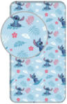 Disney Lilo és Stitch, A csillagkutya Blue gumis lepedő 90x200 cm Nr3