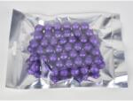  Polisztirol golyó nagy csillámos - SÖTÉTLILA